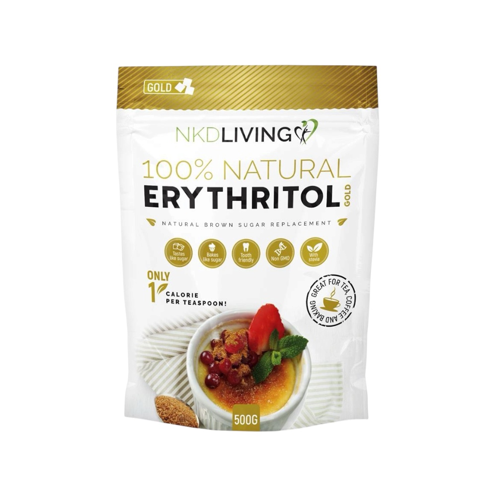 Gold Erythritol Nkdliving 500g