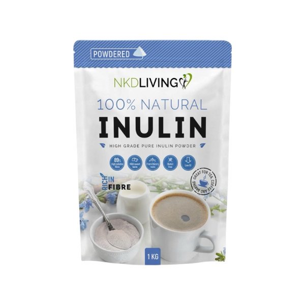 Inulin Powder 100% Natural Nkdliving 1kg