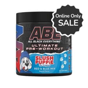 Slush Puppie Red Blue Mix Abe Shot Pre Workout Applied Nutrition Sale 375g