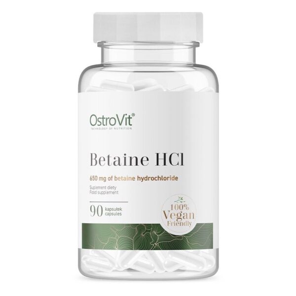 Betaine Hcl Ostrovit 90 Veg Caps