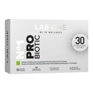 Pro Biotic Probiotic Lab One Wellness 30 Veg Caps