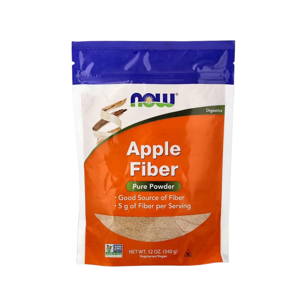 Apple Fiber Pure Powder Now Foods 340g Apple Fiber Pure Powder Now Foods 340g