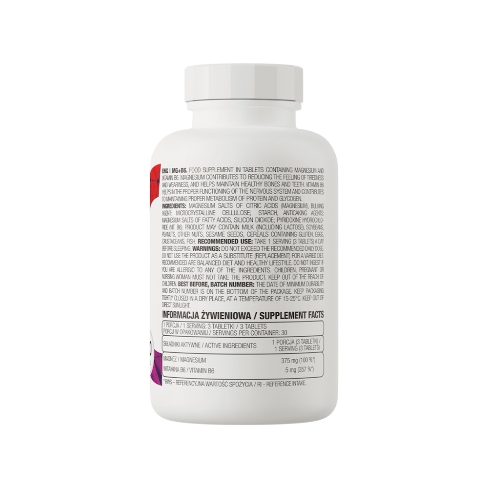 Mg B6 Ostrovit Info 90 Tabs