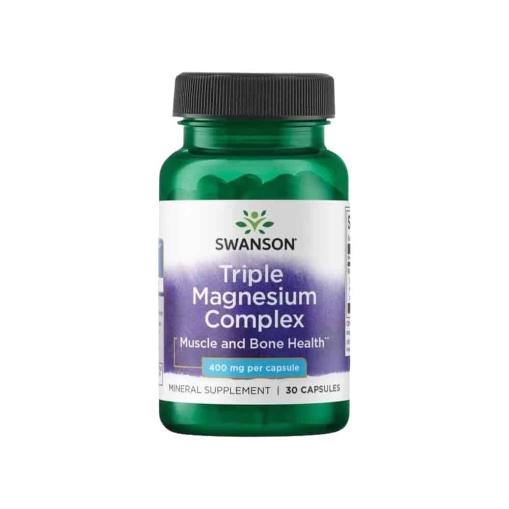 Triple Magnesium Complex Swanson 30 Caps Triple Magnesium Complex Swanson 30 Caps