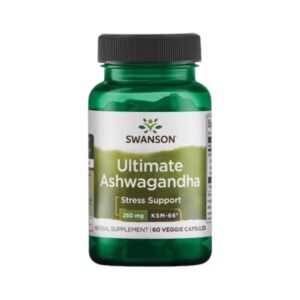 Ashwagandha Ultimate Ksm 66 Swanson 250mg 60 Veg Caps