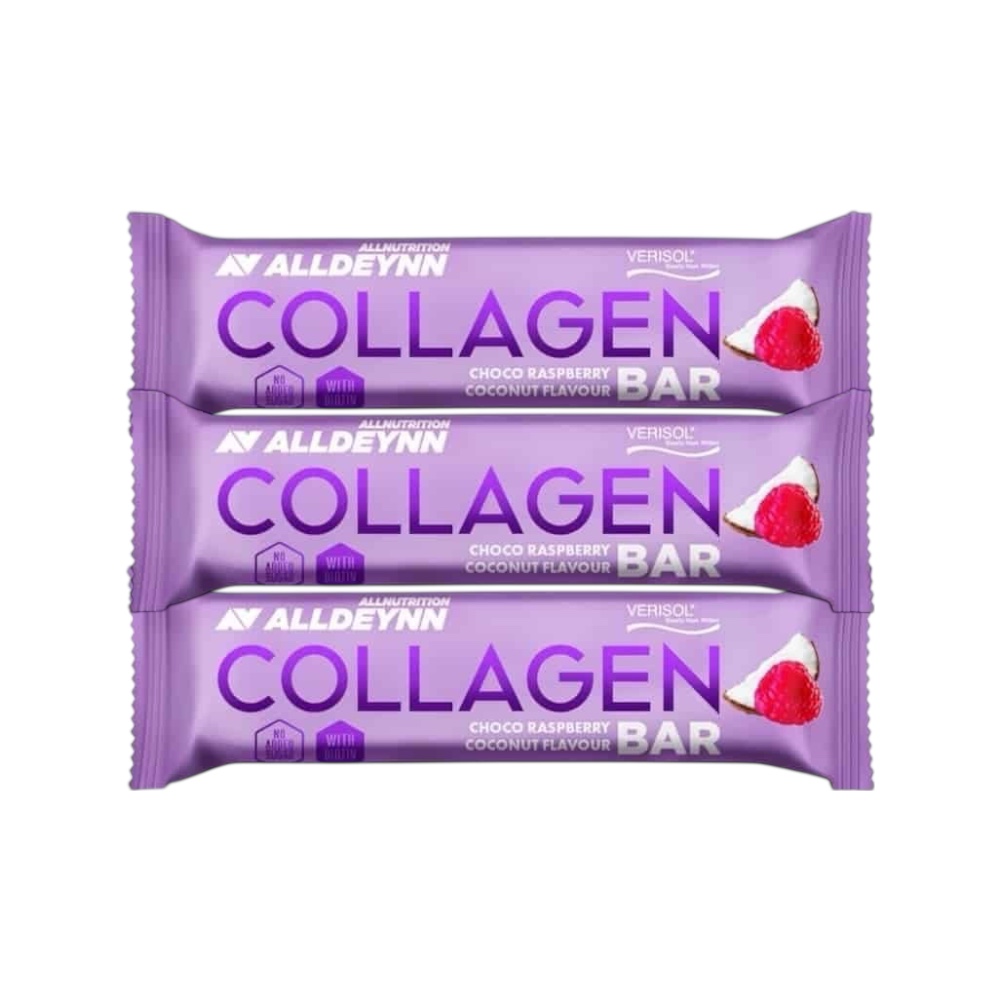Choco Raspberry Coconut Collagen Bar Alldeynn Allnutrition 24x 40g 2 Choco Raspberry Coconut Collagen Bar Alldeynn Allnutrition 24x 40g 2