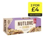 Chocolate Chip Nutlove Cookies Allnutrition 2for4 130g
