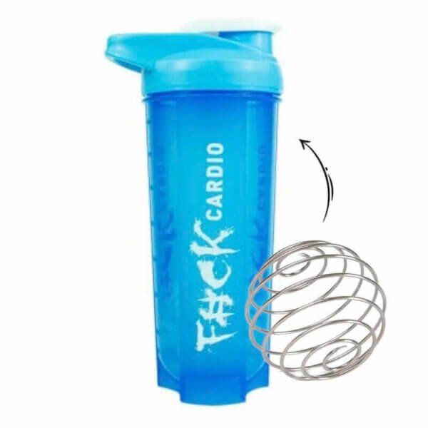 twpnutrition plastic shaker with metal spring ball