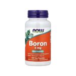 Boron 3mg Now Foods 100 Veg Capsules