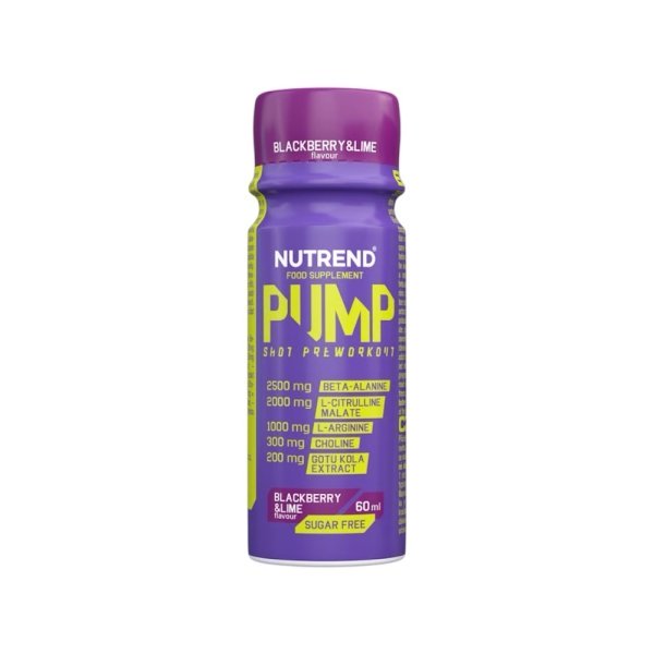 Blackberry Lime Nutrend Pump Shot 60ml Blackberry Lime Nutrend Pump Shot 60ml