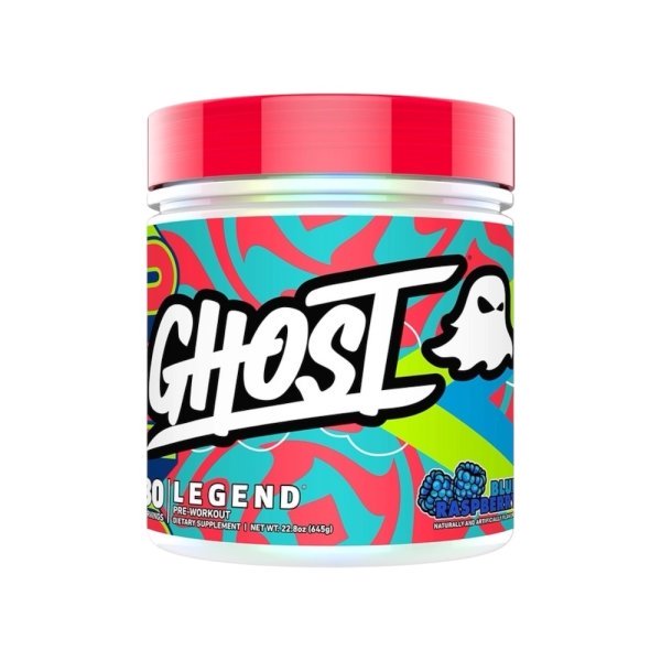 Blue Raspberry Legend Pre Workout Ghost 675g