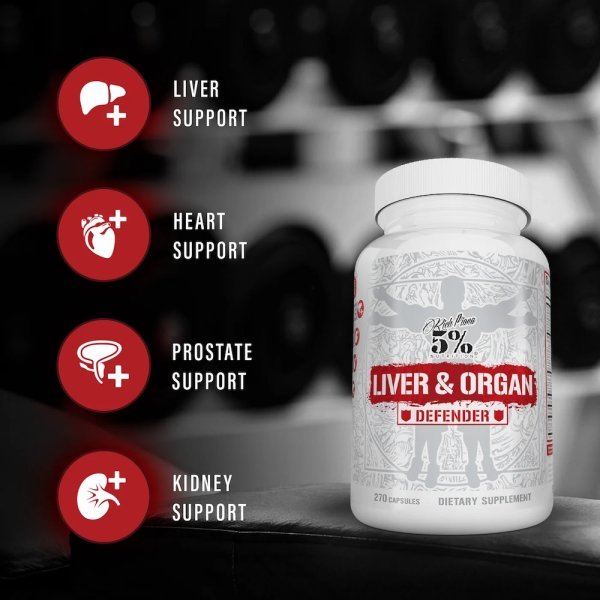 Liver Organ 5% Nutrition Info 270 Caps
