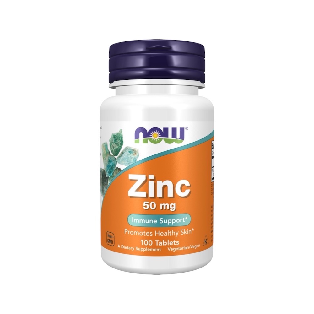 Zinc 50mg Now Foods 100 Tablets Zinc 50mg Now Foods 100 Tablets
