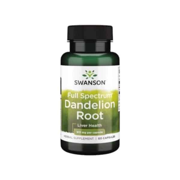 Dandelion Root Swanson 515mg 60 Caps