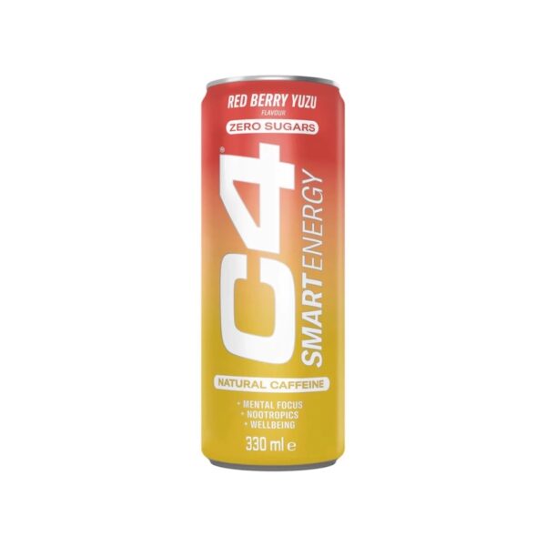 Red Berry Yuzu C4 Smart Energy Drink Cellucor 330ml