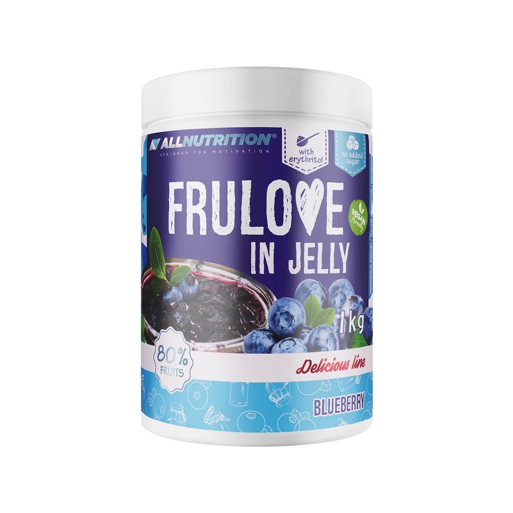 Blueberry Frulove In Jelly Allnutrition 1kg Blueberry Frulove In Jelly Allnutrition 1kg