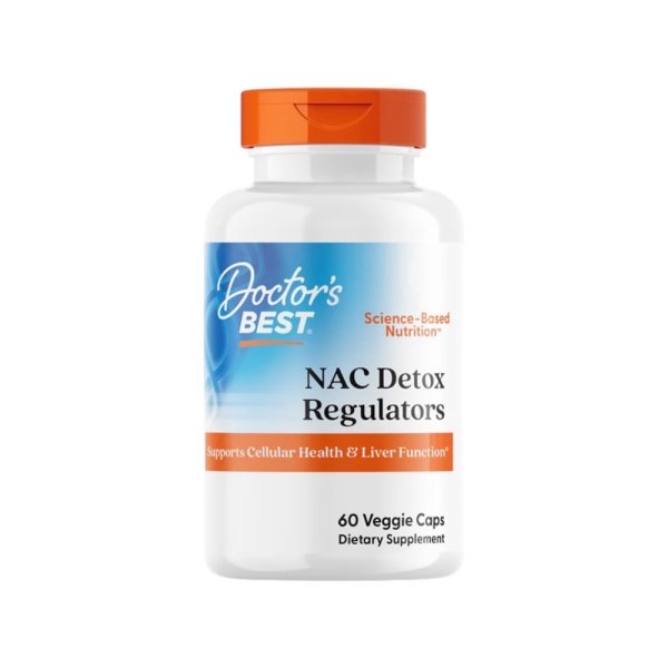 Nac Detox Regulators Doctors Best 60 Veggie Capsules Nac Detox Regulators Doctors Best 60 Veggie Capsules