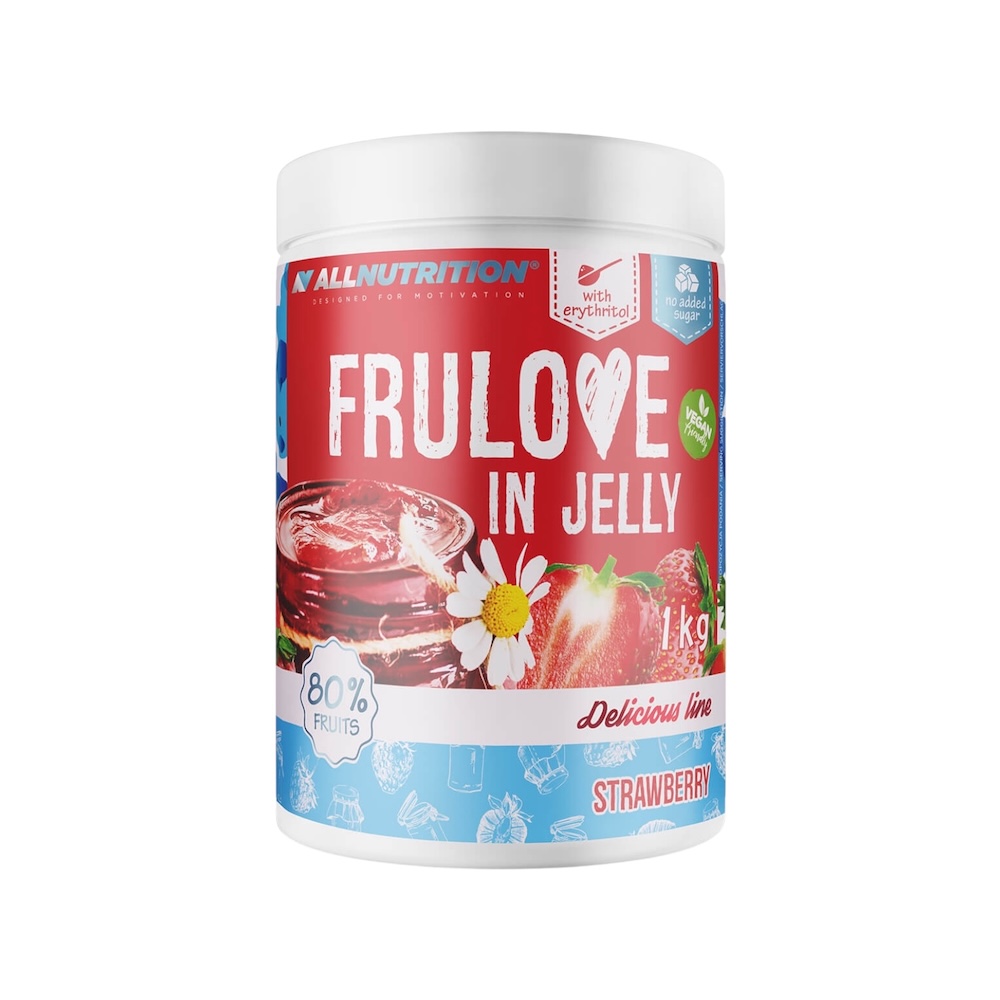 Strawberry Frulove In Jelly Allnutrition 1kg Strawberry Frulove In Jelly Allnutrition 1kg