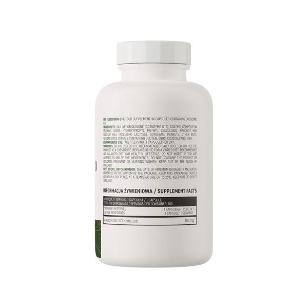 Ubichinon Q10 100mg Coenzyme Ostrovit Info 100 Veg Caps Ubichinon Q10 100mg Coenzyme Ostrovit Info 100 Veg Caps
