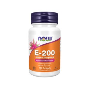 E 200 Vitamin Now Foods 100 Softgels