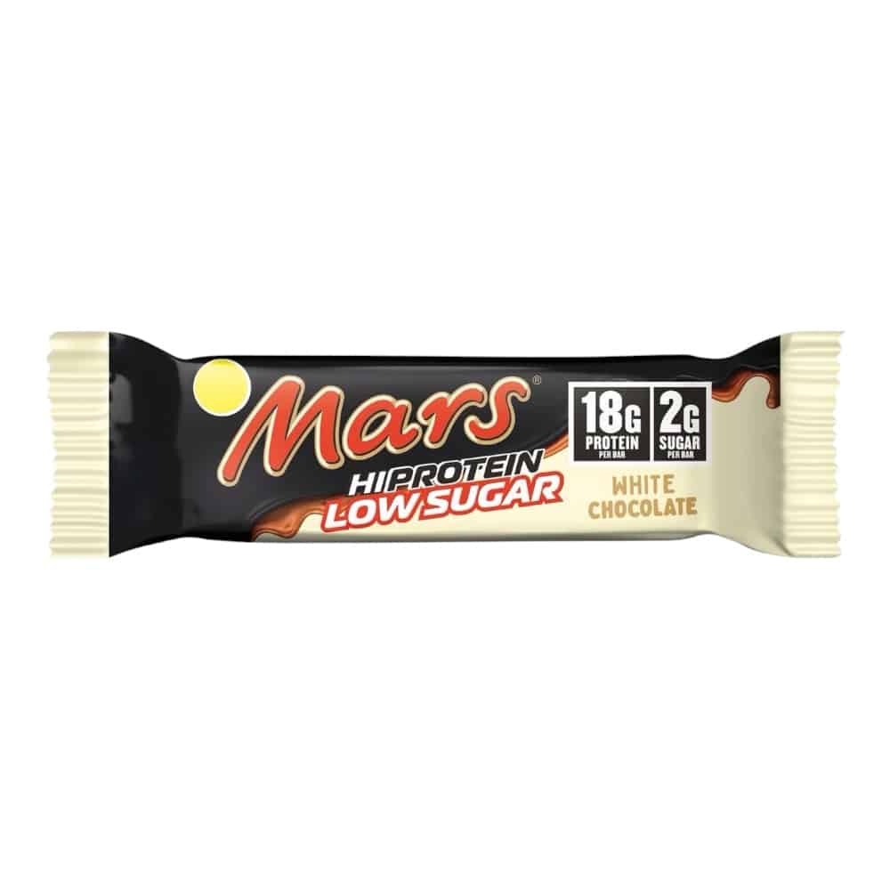 White Chocolate Mars Hi Protien Bar Low Sugar 57g