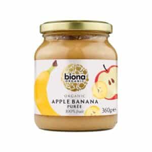 Apple Banana Puree Biona Organic New 360g