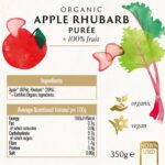 Apple Rhubarb Puree Biona Organic 2 360g