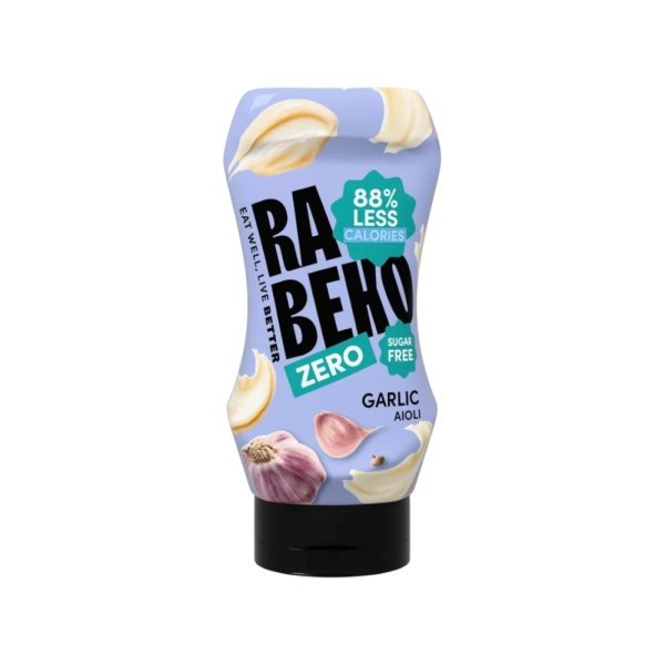 Garlic Aioli Rabeko Zero Sauce New 350ml Garlic Aioli Rabeko Zero Sauce New 350ml