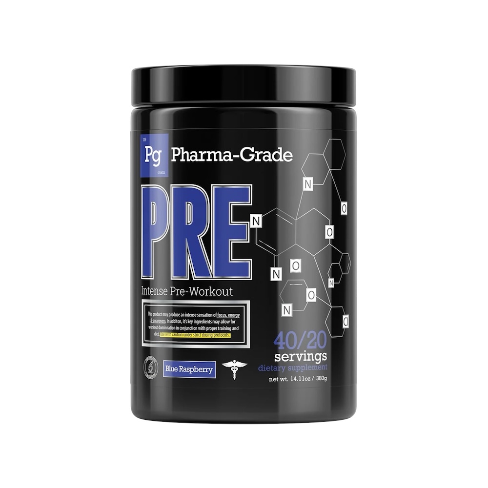 Blue Raspberry Pre Intense Preworkout Pharma Grade 380g Blue Raspberry Pre Intense Preworkout Pharma Grade 380g