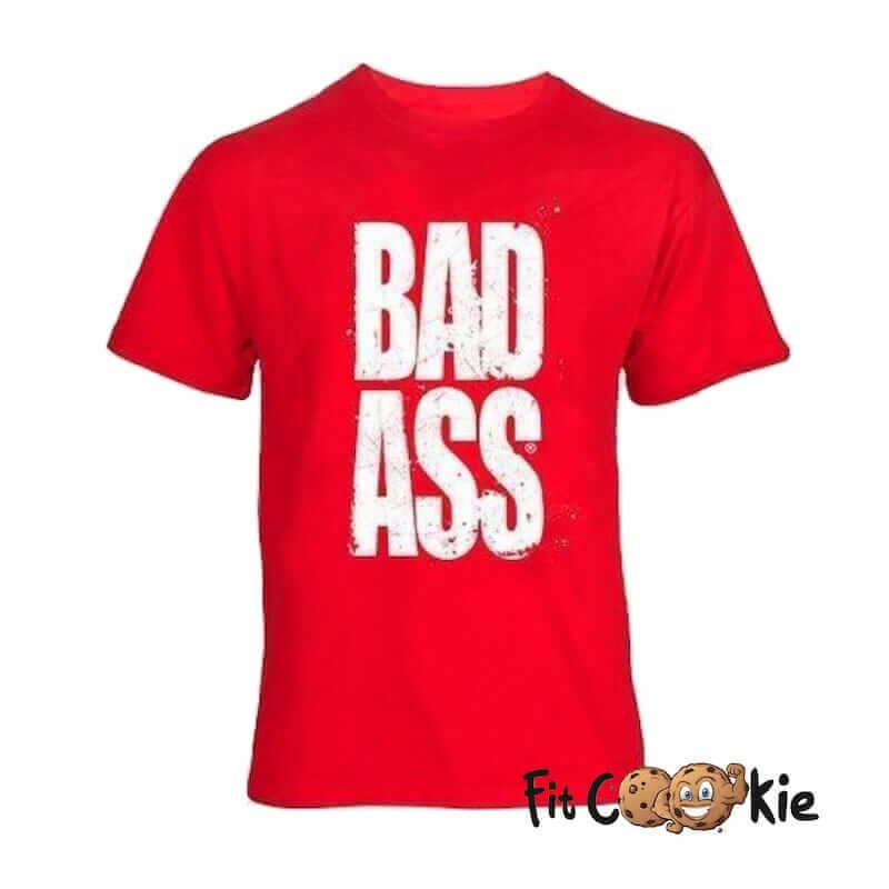 red bad t shirt