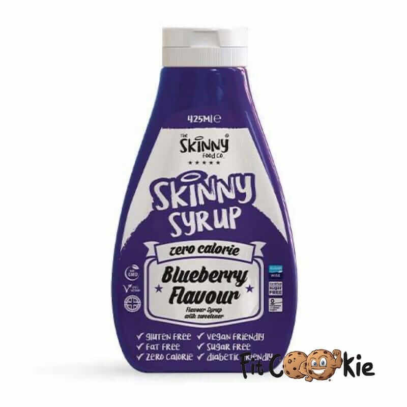Blueberry Sugar Free Syrup 425ml - Skinny Food - Fit Cookie