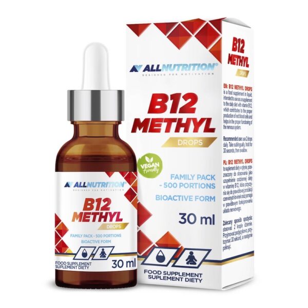 Vitamin B12 Methyl Drops Allnutrition 30ml