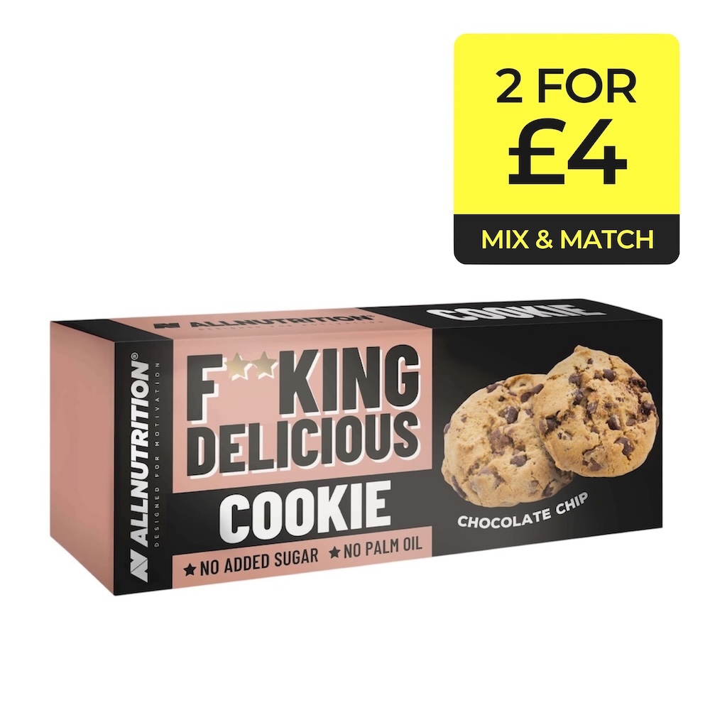 Chocolate Chip Fitking Delicious Cookie Allnutrition 128g Chocolate Chip Fitking Delicious Cookie Allnutrition 128g