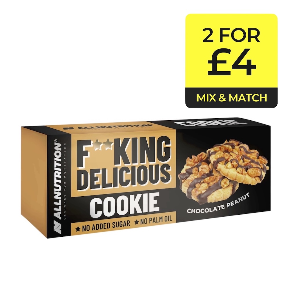 Chocolate Peanut Fitking Delicious Cookie Allnutrition 128g Chocolate Peanut Fitking Delicious Cookie Allnutrition 128g