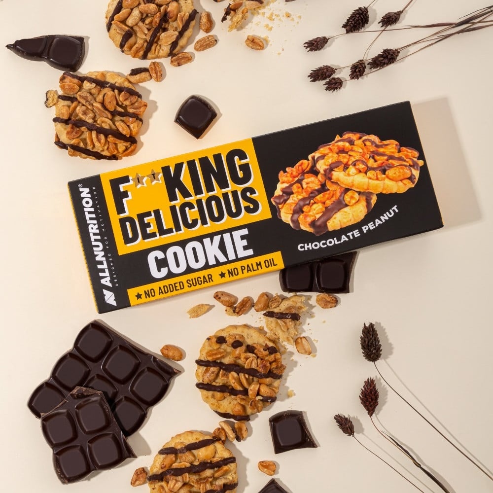 Chocolate Peanut Fitking Delicious Cookie Allnutrition Info 128g Chocolate Peanut Fitking Delicious Cookie Allnutrition Info 128g