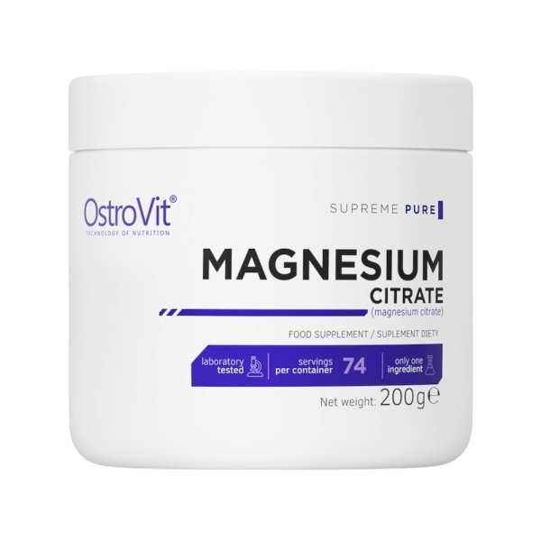 Magnesium Citrate Ostrovit Natural 200g