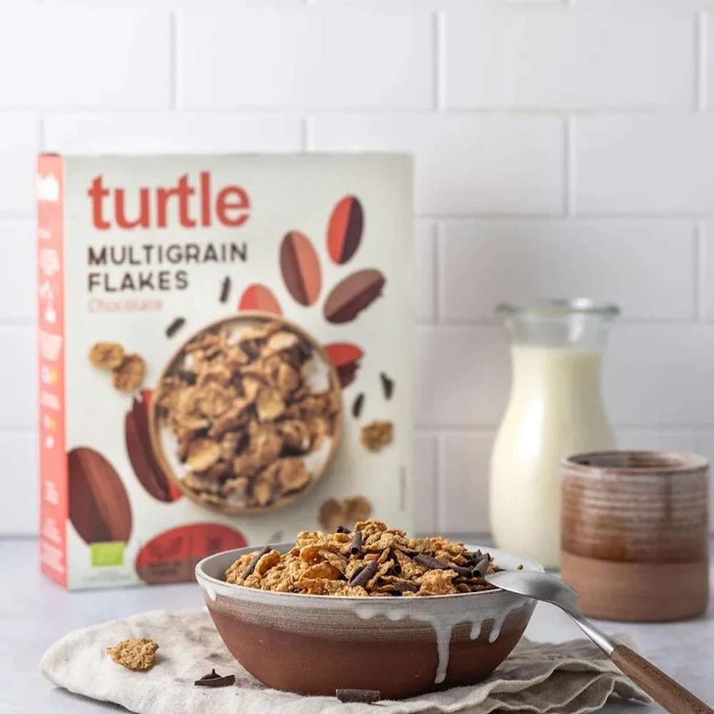 Multigrain Flakes Chocolate Turtle Organic Info 300g