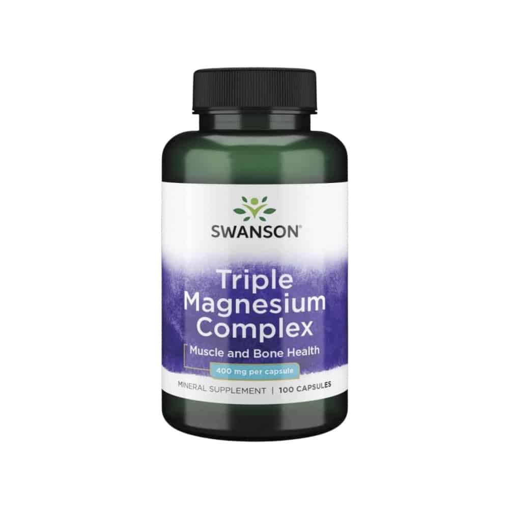 Triple Magnesium Complex Swanson 100 Caps Triple Magnesium Complex Swanson 100 Caps