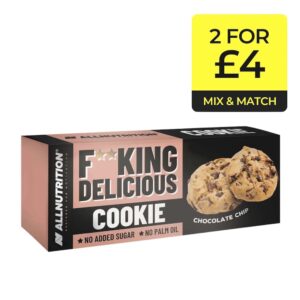 Chocolate Chip Fitking Delicious Cookie Allnutrition 128g