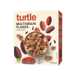Multigrain Flakes Chocolate Turtle Organic 300g