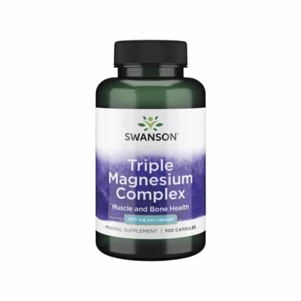 Triple Magnesium Complex Swanson 100 Caps