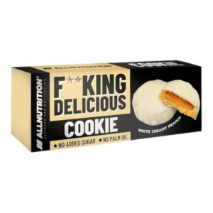 White Creamy Peanut Fitking Delicious Cookie Allnutrition New 128g