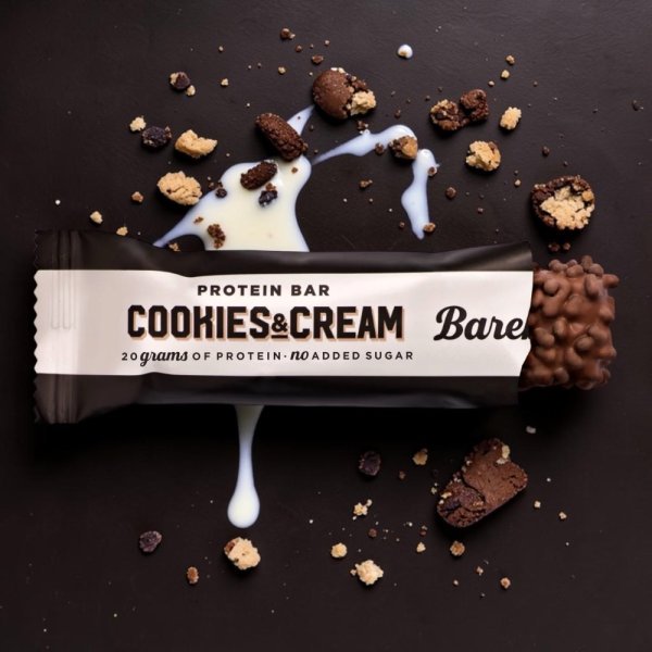 Cookies Cream Barebells Protein Bar 2 55g