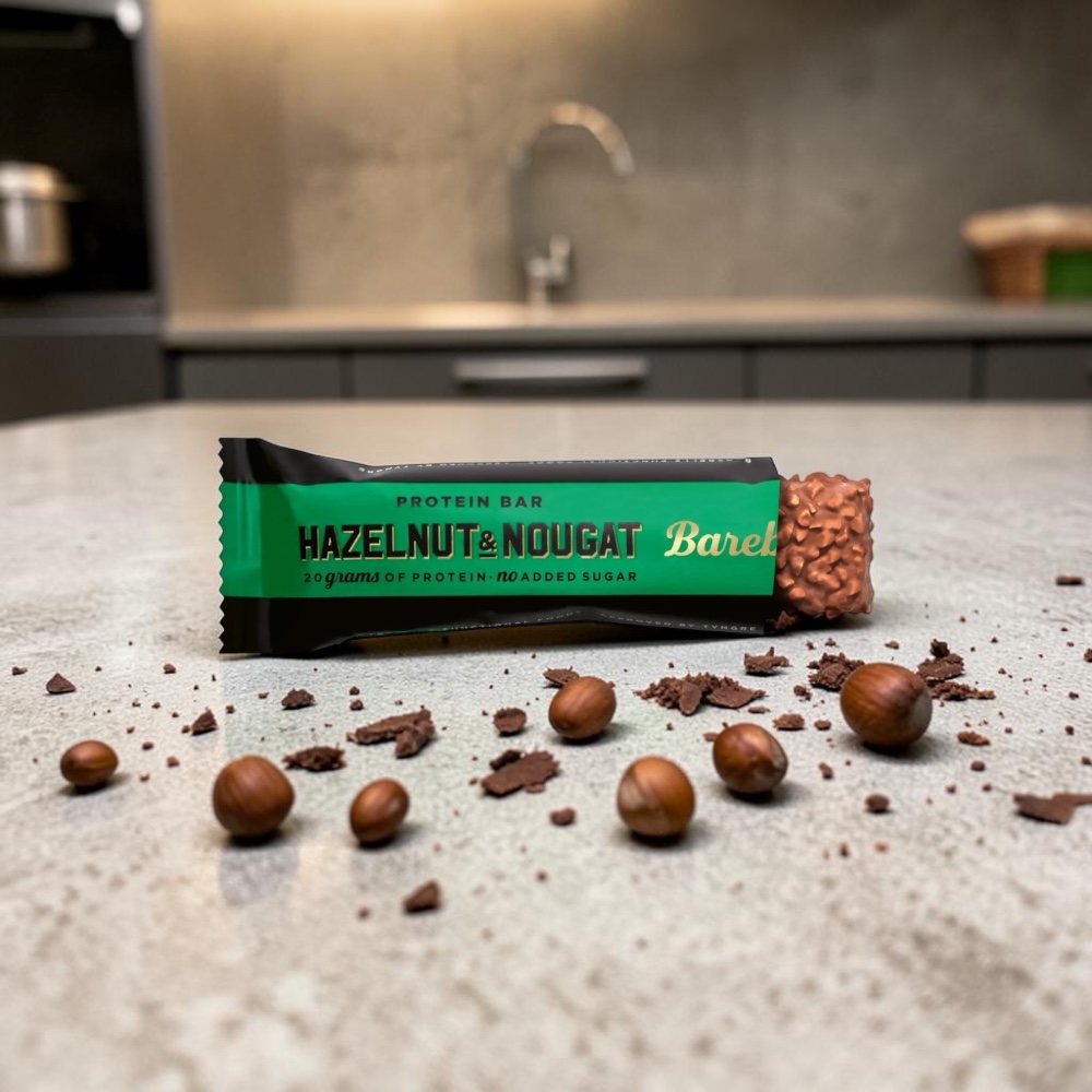 Hazelnut Noughat Barebells Protein Bar 1 55g