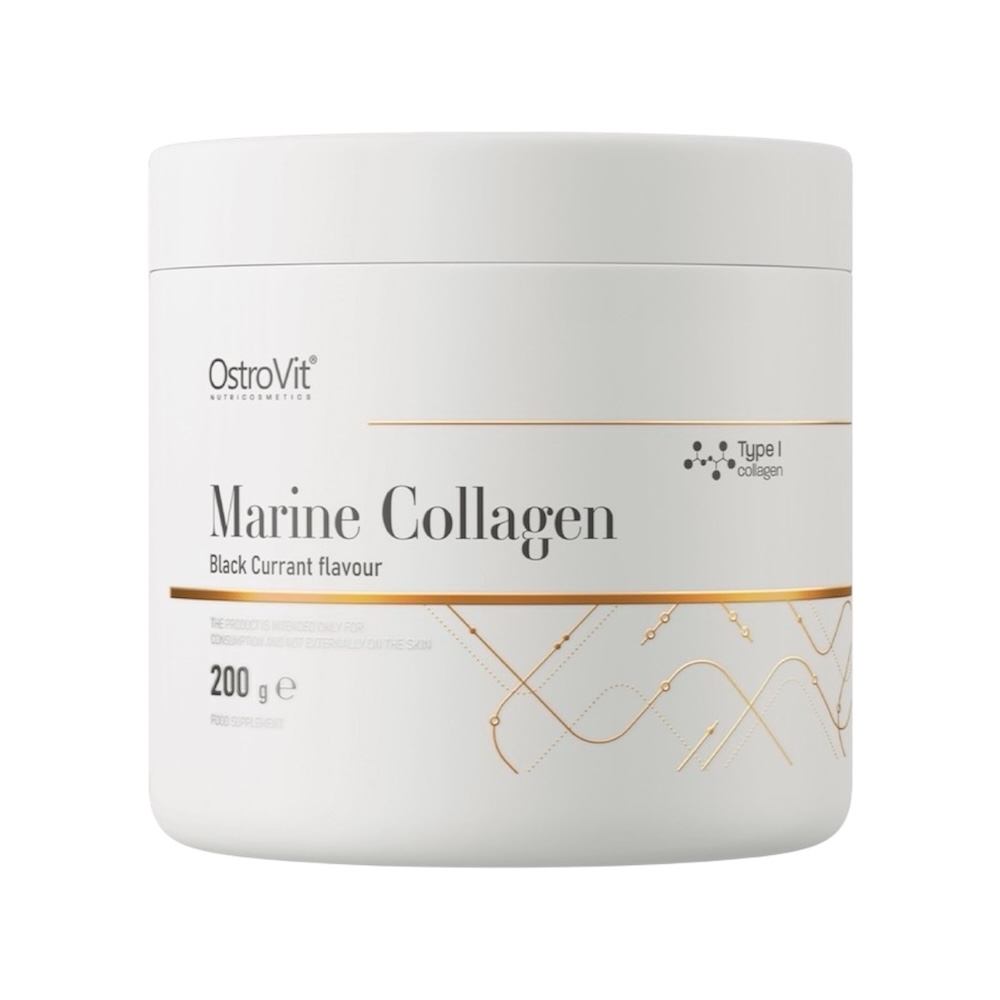 Marine Collagen Black Currant Ostrovit 200g Marine Collagen Black Currant Ostrovit 200g