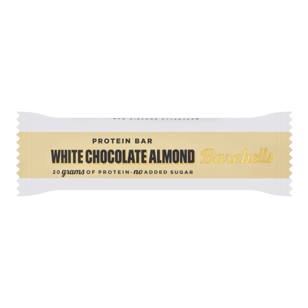 White Chocolate Almond Barebells Protein Bar 2 55g