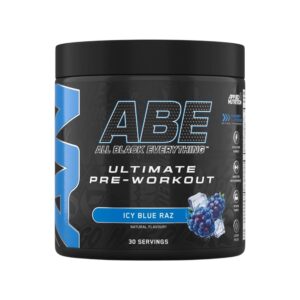 Ice Blue Raz Abe Pre Workout Preworkout Applied Nutrition 375g