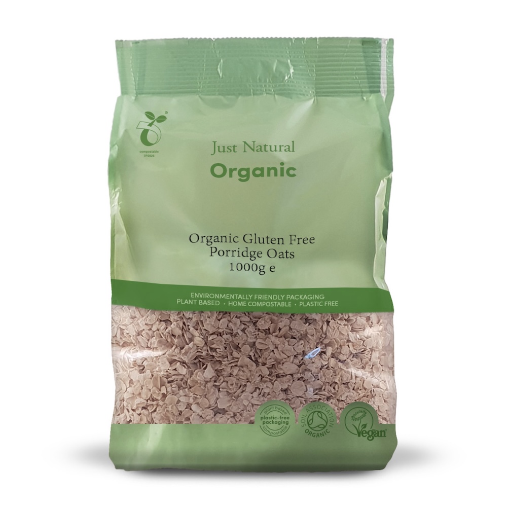 Gluten Free Porridge Oats 1kg Just Natural Gluten Free Porridge Oats 1kg Just Natural