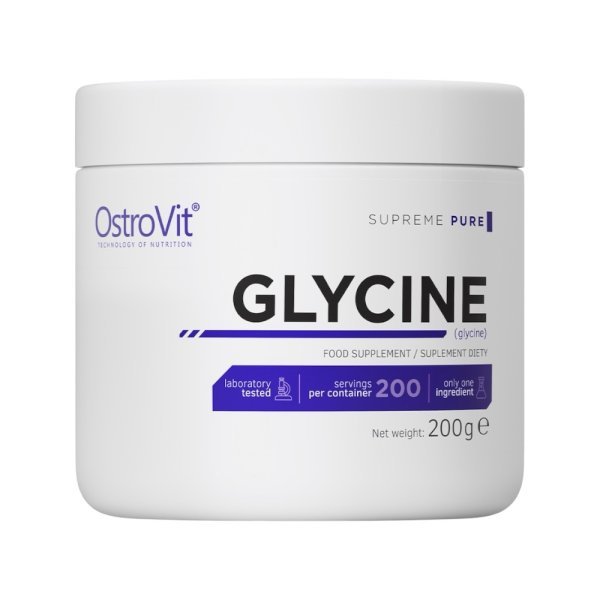 Glycine Powder Unflavoured Ostrovit 200g