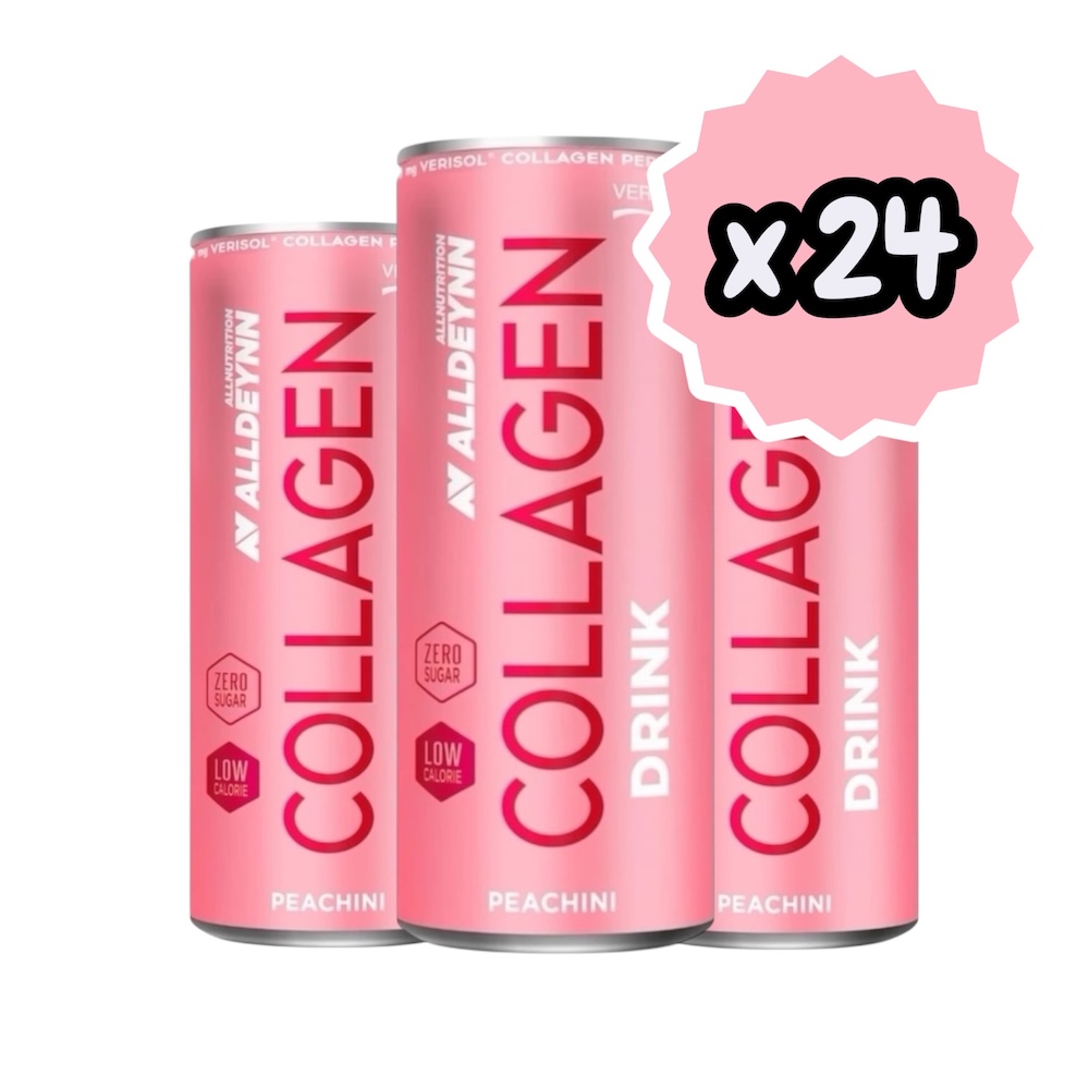 Peachini Collagen Drink Alldeynn 24x 330ml Peachini Collagen Drink Alldeynn 24x 330ml